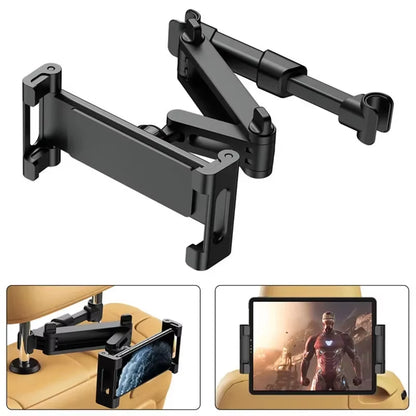 Car Tablet Holder, Headrest Tablet Mount Headrest Stand Cradle Compatible with Devices for Ipad Air Mini, Other 4.7-12.9" Cell