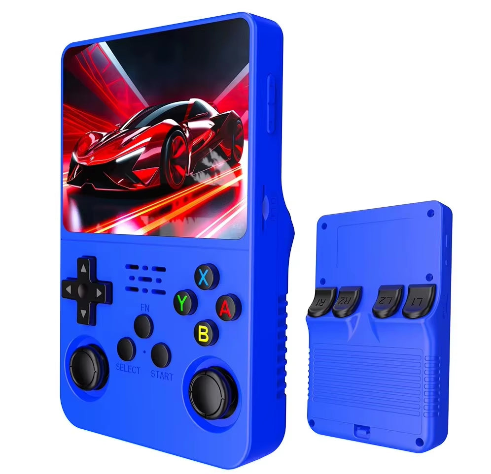 Open Source R36S Retro Handheld Video Game Console Linux System 3.5 Inch IPS Screen Portable Pocket Video Player 64GB 128G Games